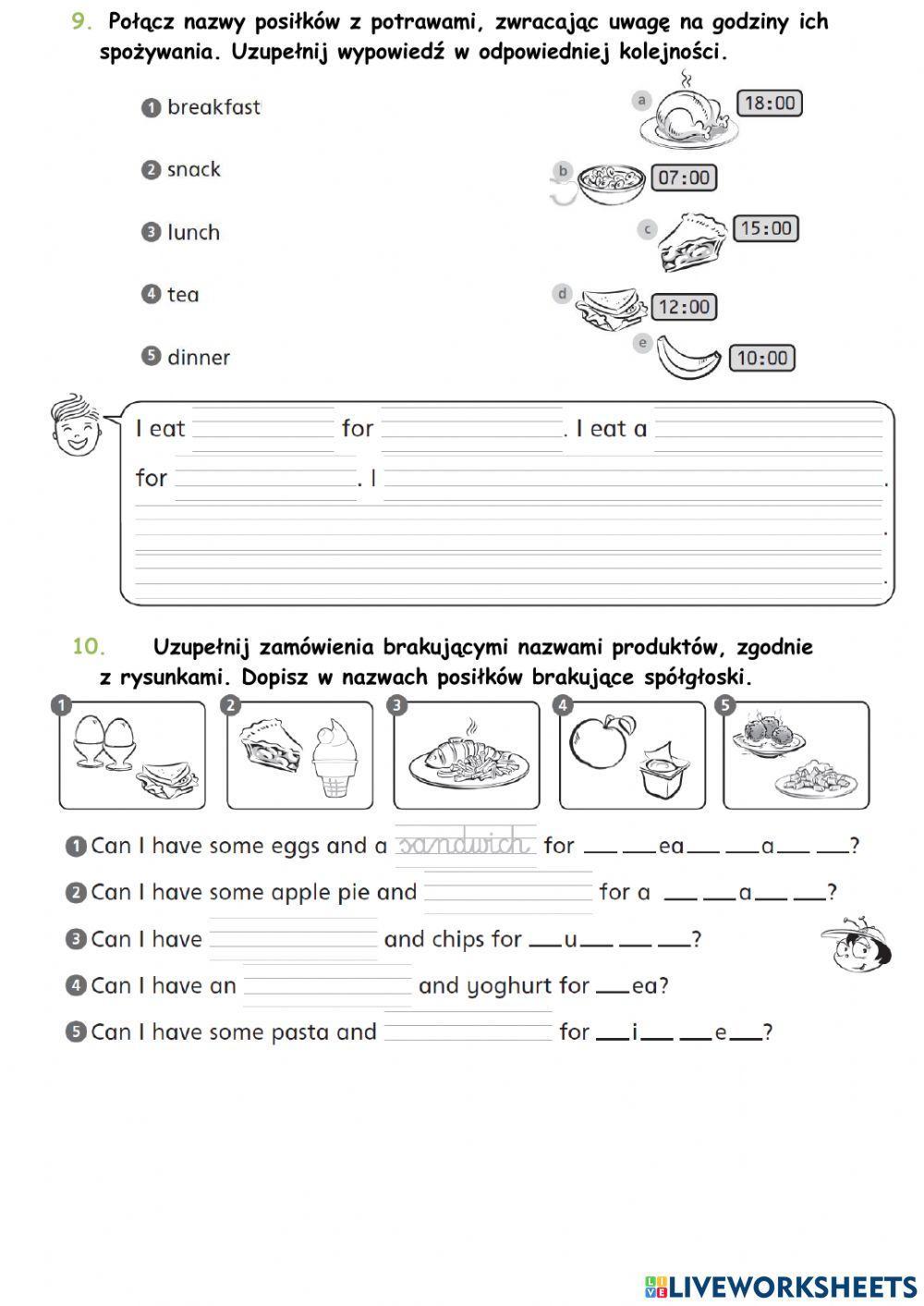 Bugs Team 2 Unit 5 Extra worksheet