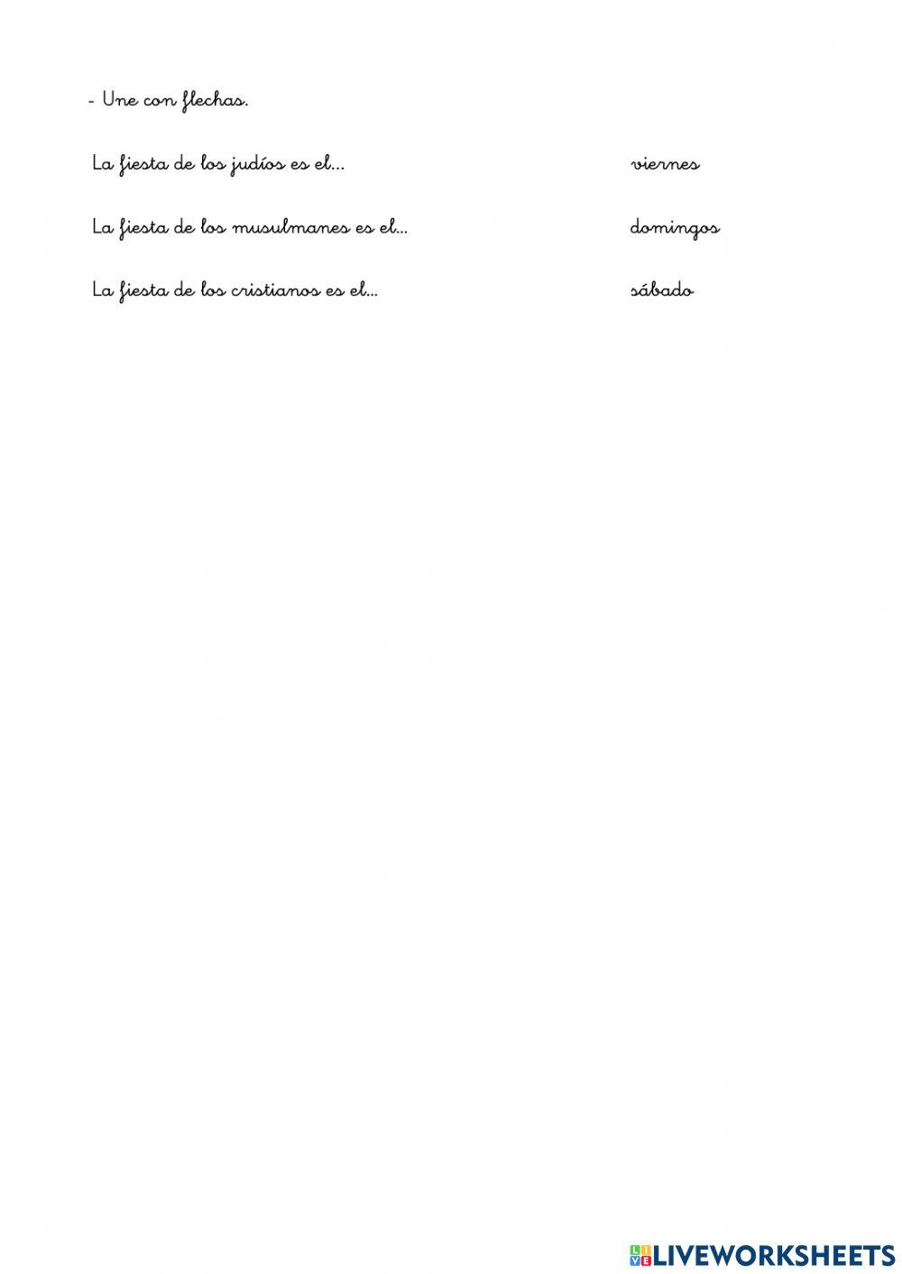 Domingo, día de fiesta con Jesús