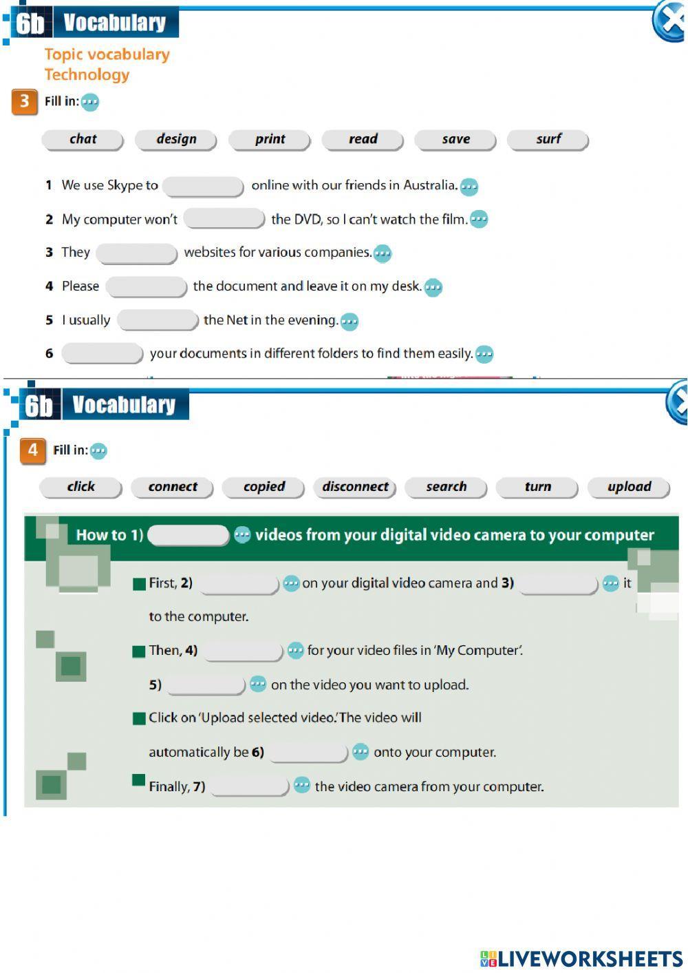 3a technology unit 6 use of english