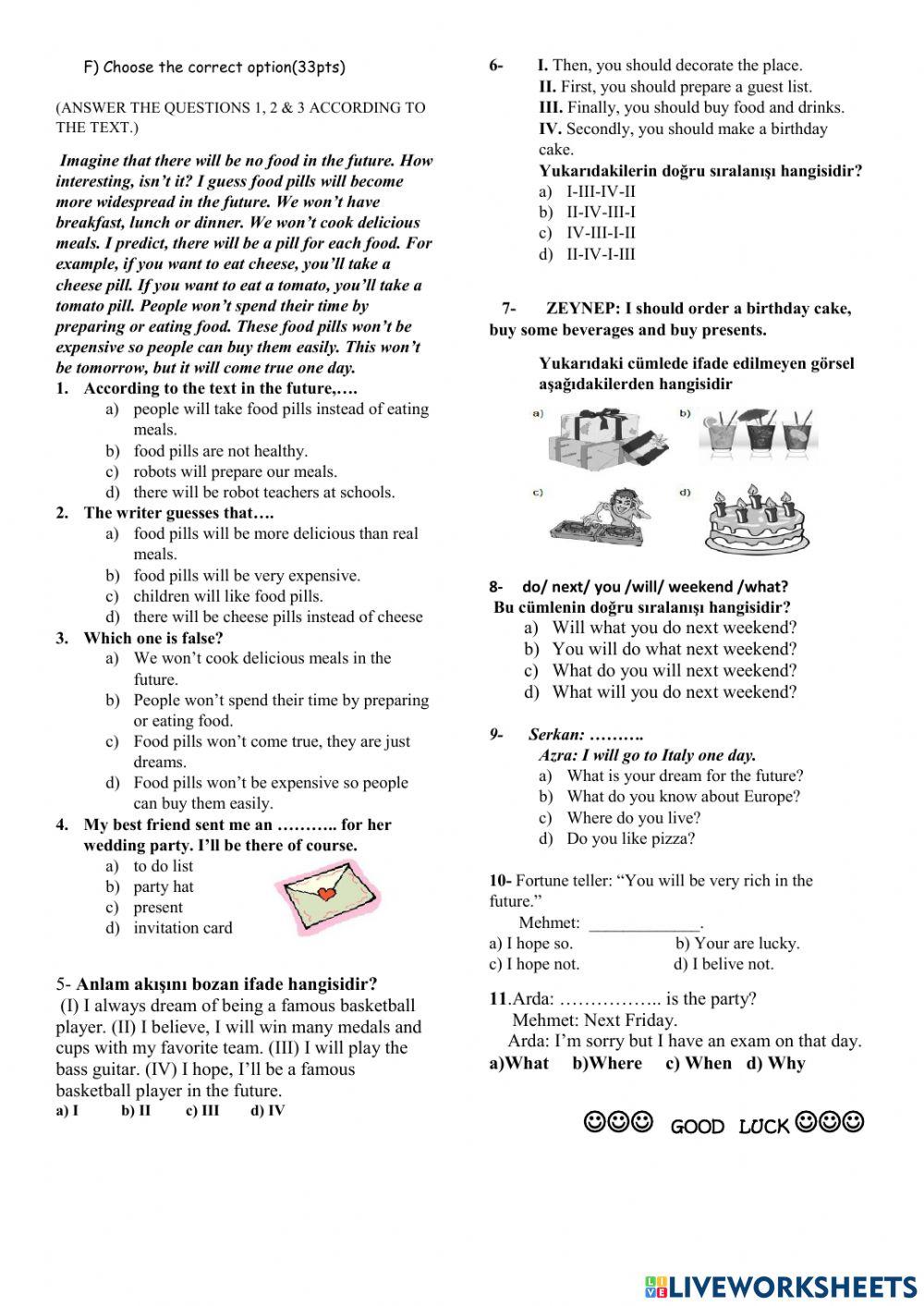 Exam 2.1-7thGrade