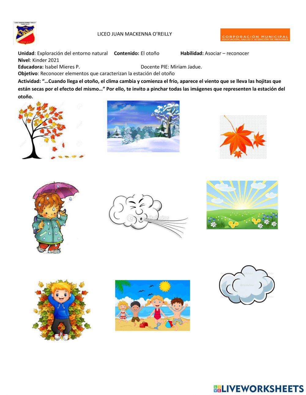 Características del otoño