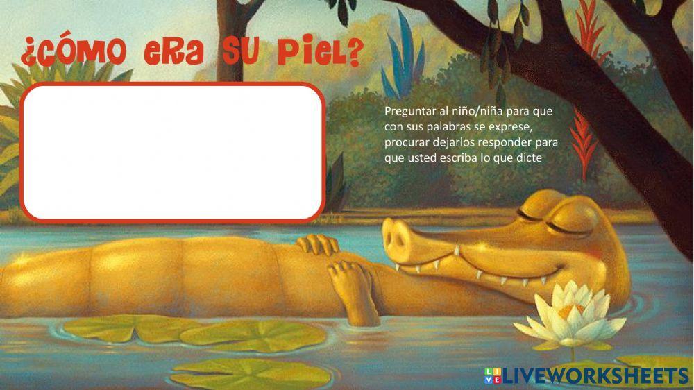 La piel del cocodrilo