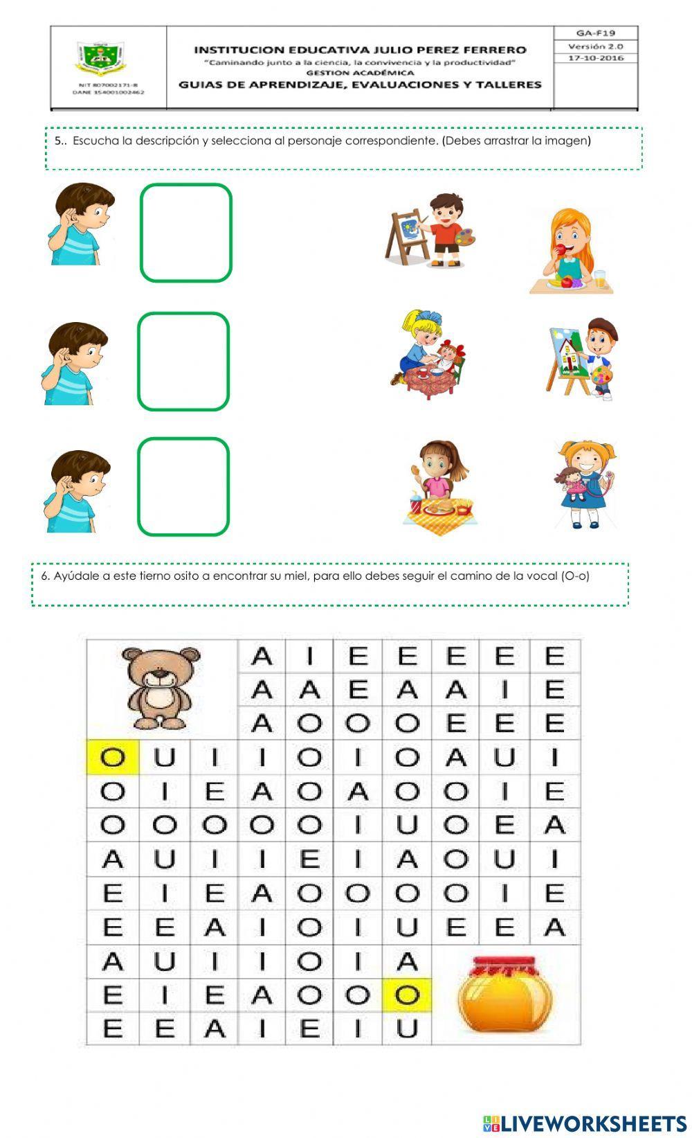 CONCURSO DE ORTOGRAFIA CATEGORIA INFANTIL I.E. JULIO PEREZ FERRERO