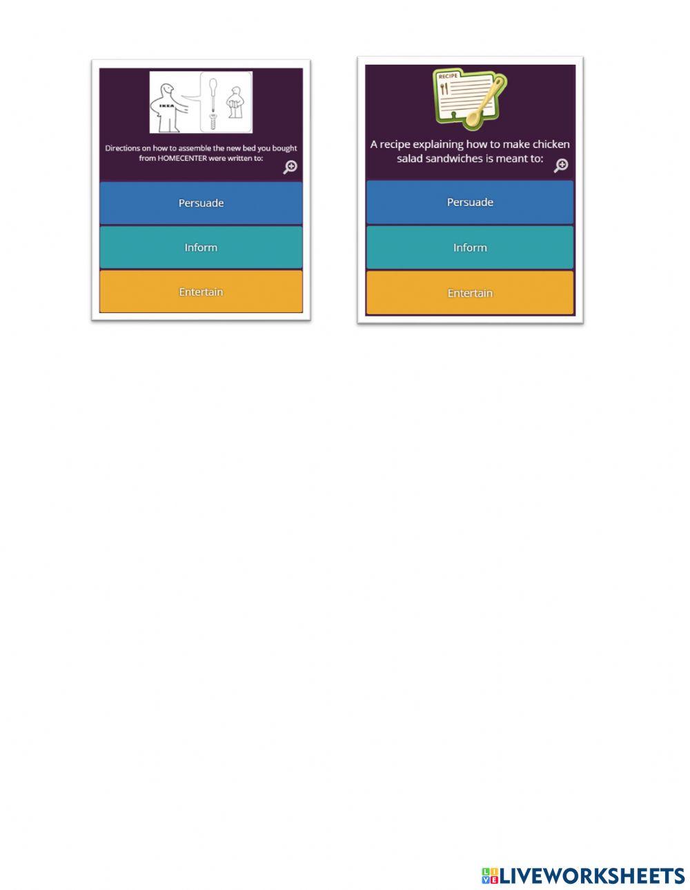 Reading Term Test 1T