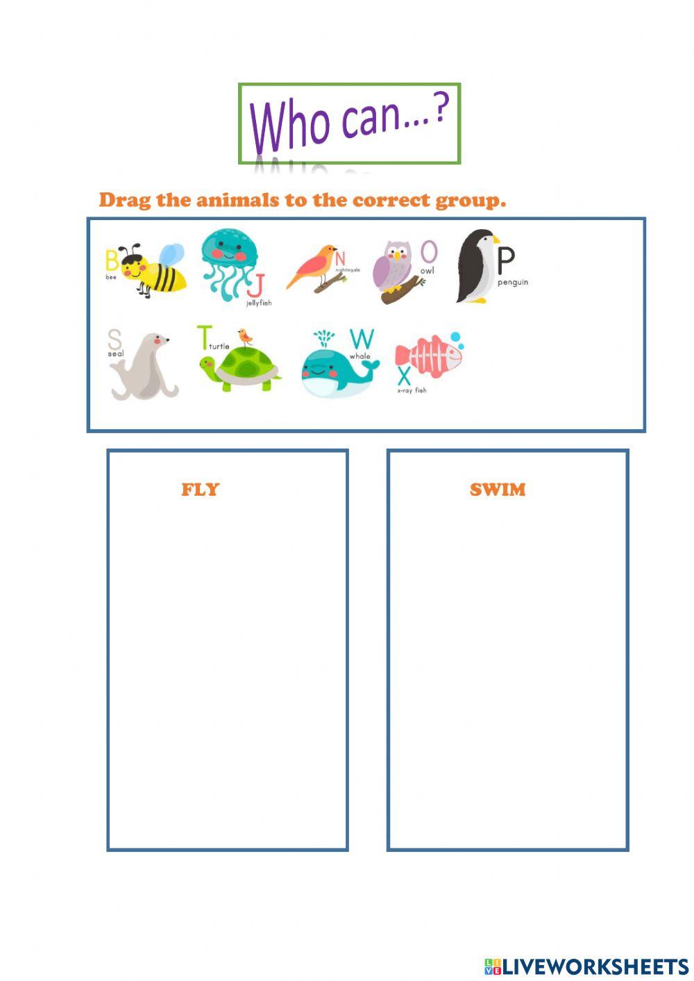 926791 | Who can...? Fly-Swim | Violeta Vilches