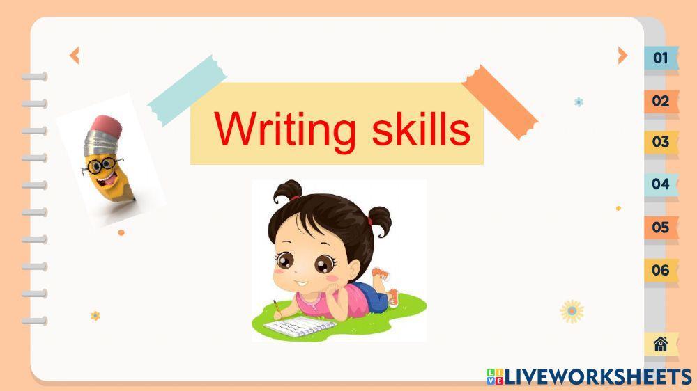 Writing skill