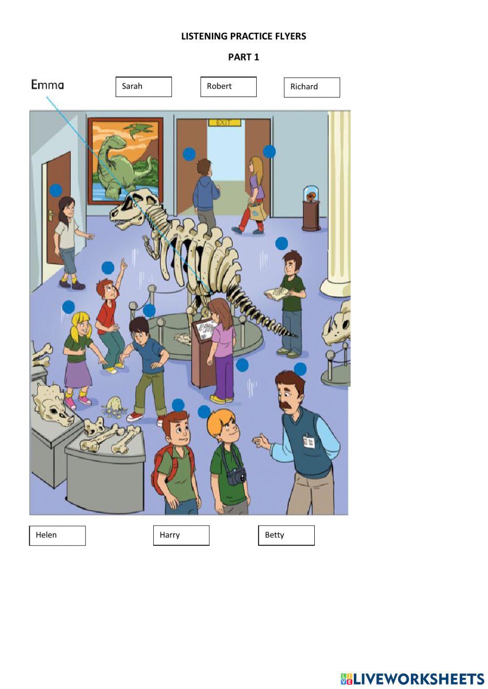 listening complete flyers test 3