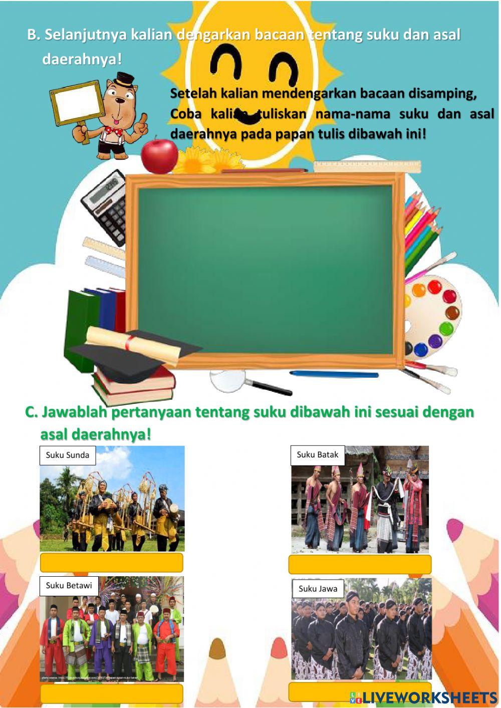 Tugas Harian Kelas 2 SDN Kalisabuk 01