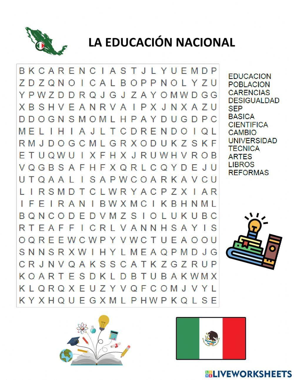 La educación nacional