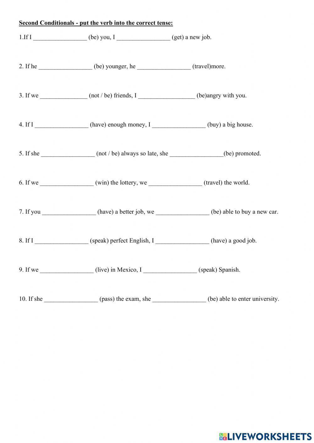 Conditional if type 2