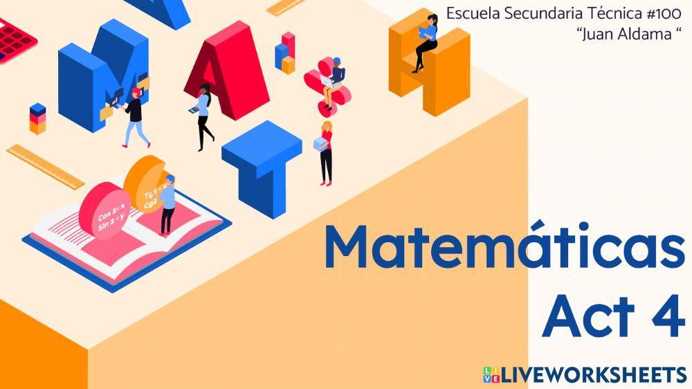 Matemáticas III Actividad 4