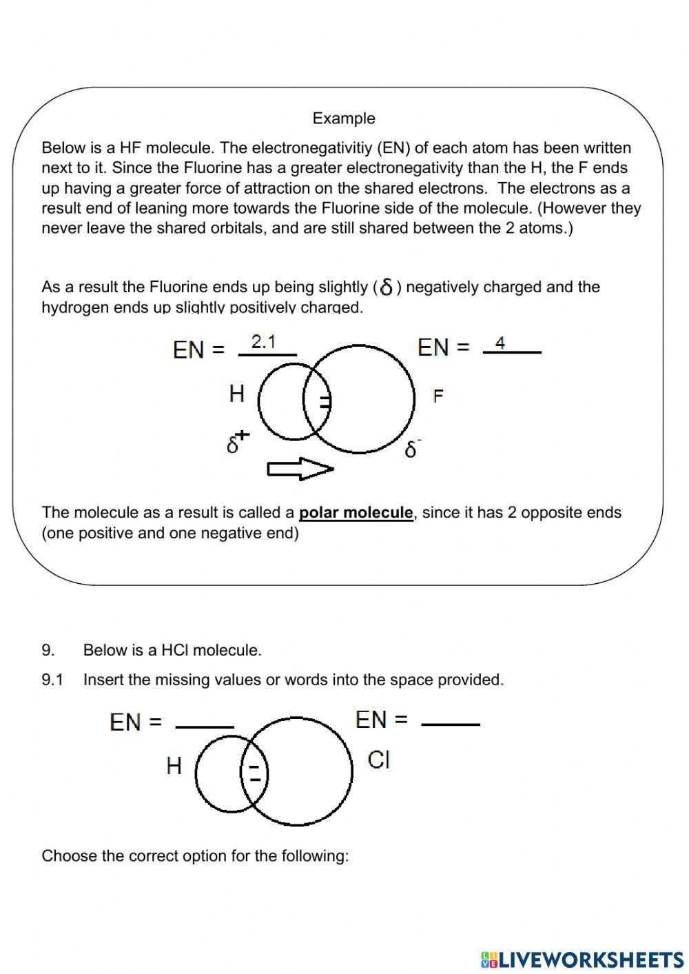 Shape of molecules