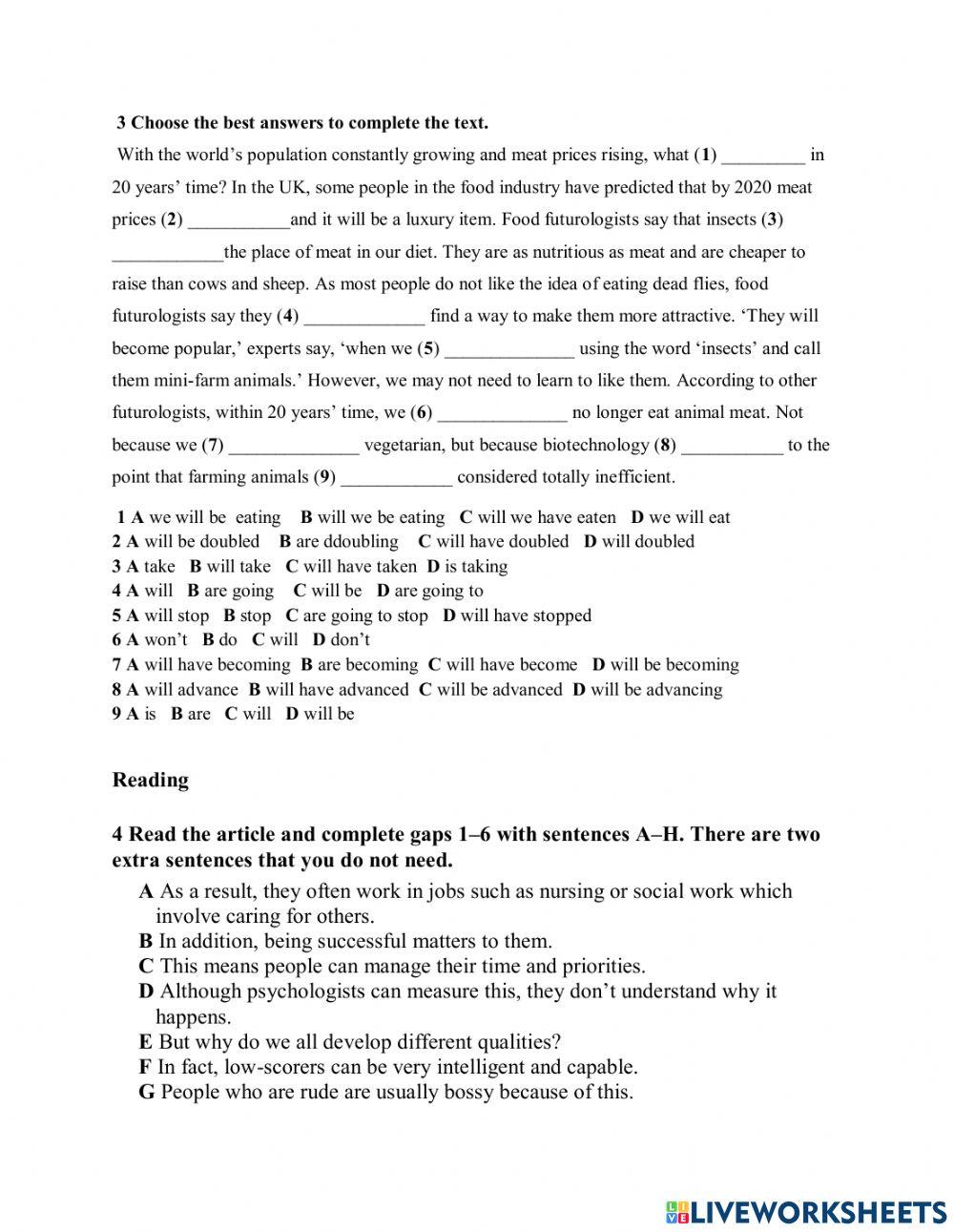 I hs unit 4 test b1 ii dalis worksheet live worksheets