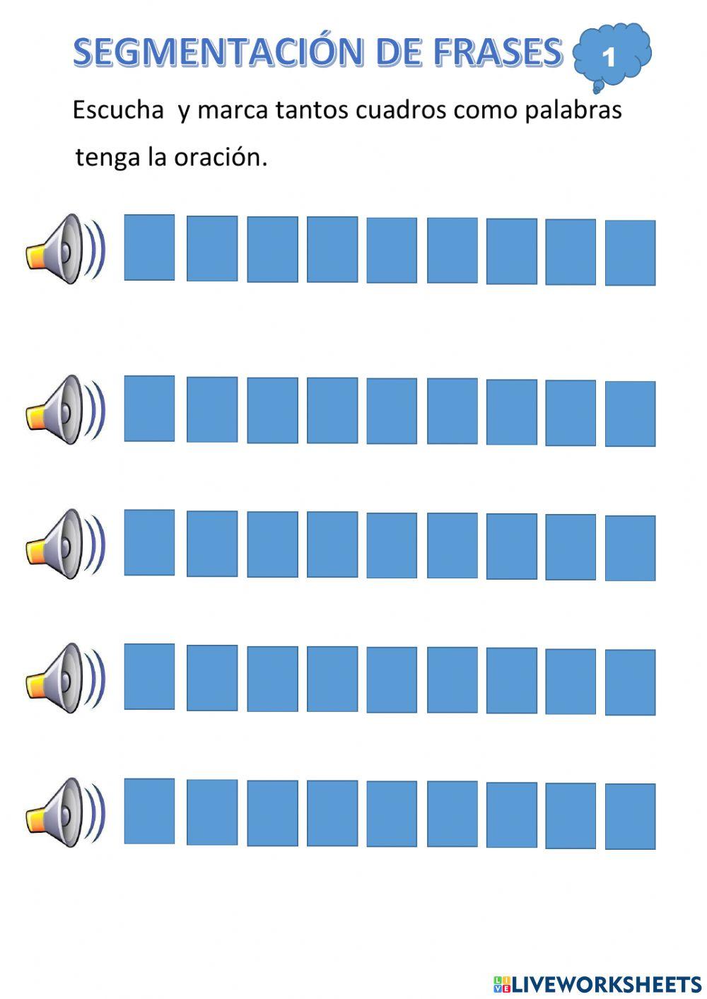 Segmentación de frases