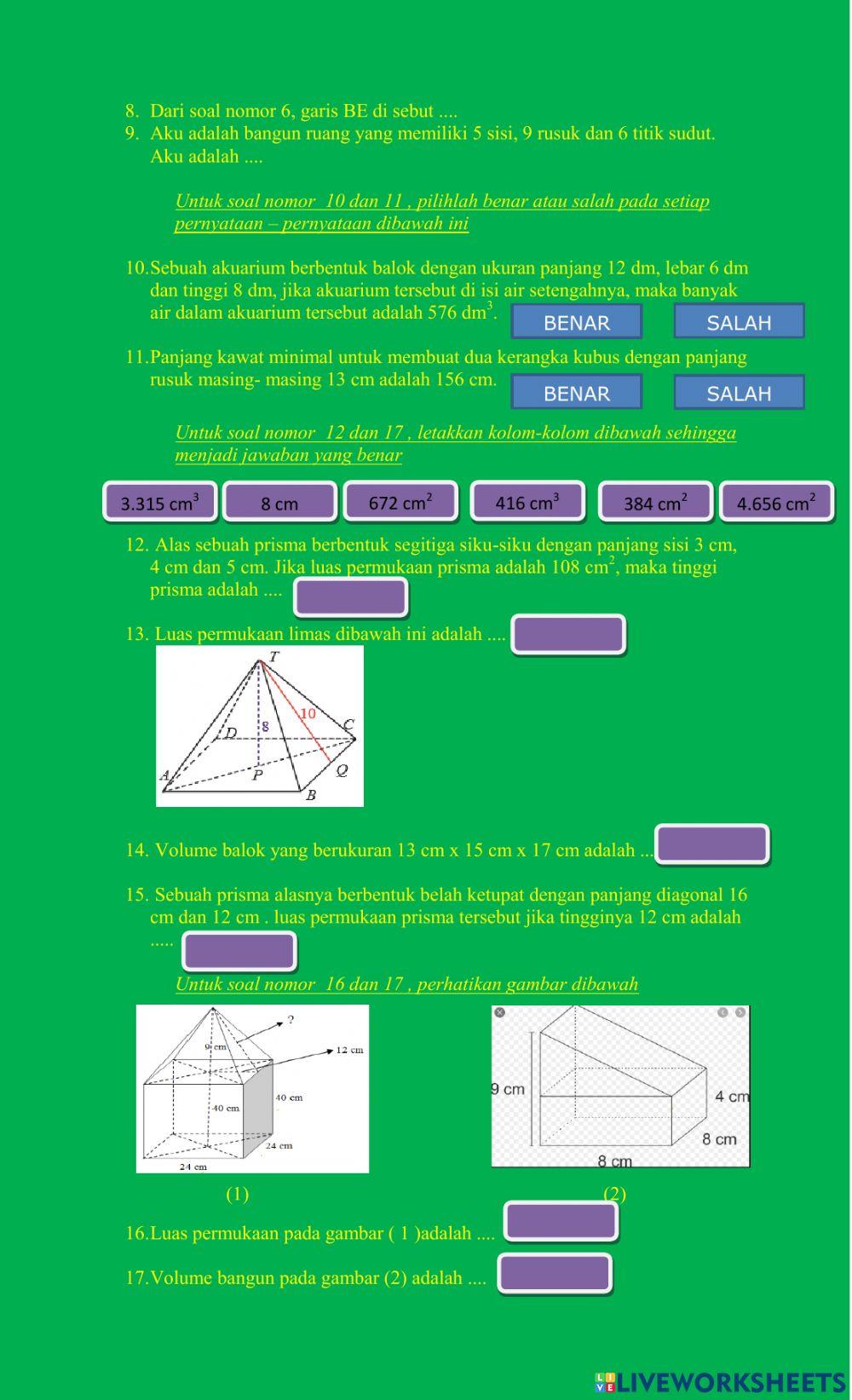 PH Bangun Ruang Sisi Datar