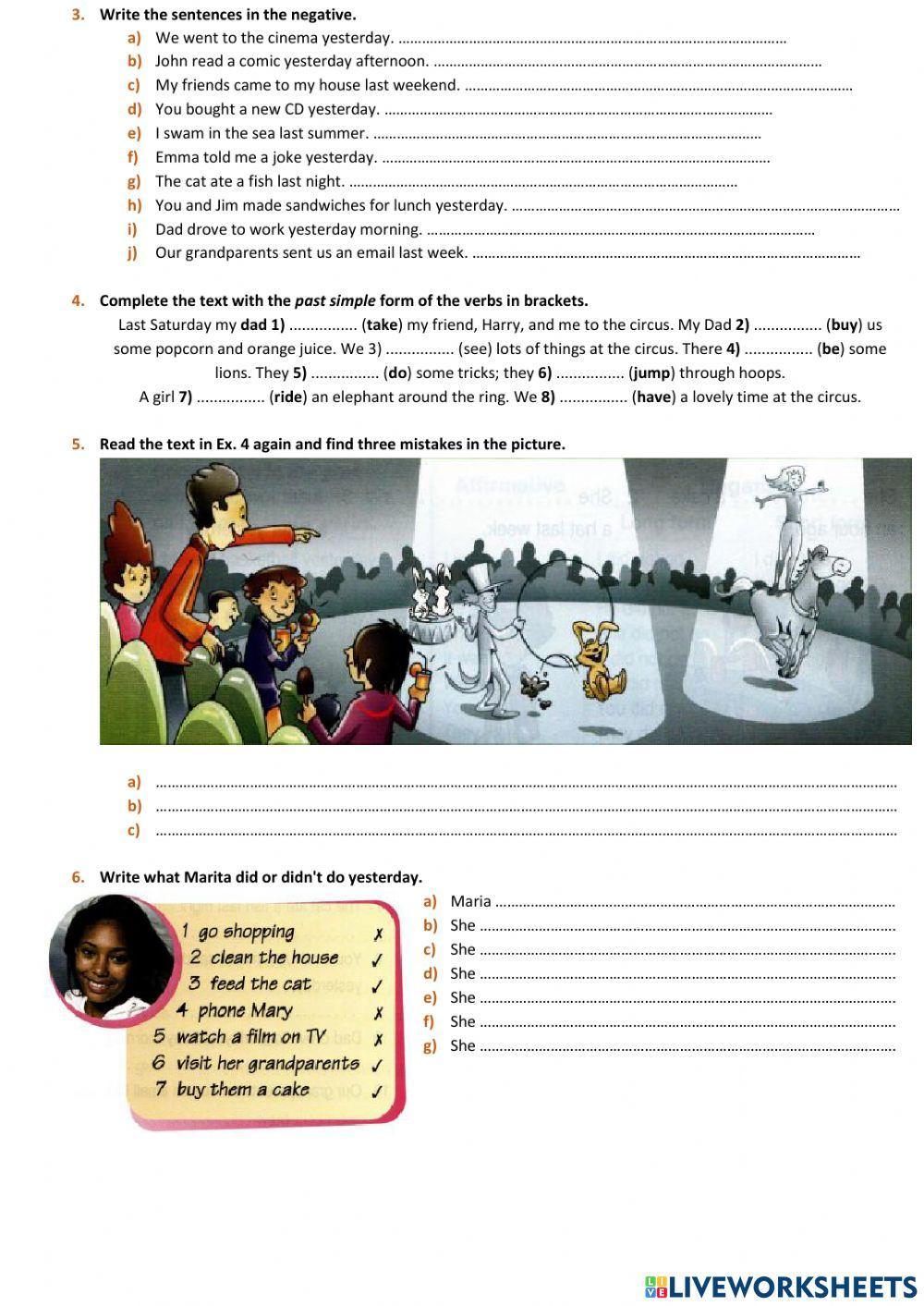 Past Simple Irregular Verbs