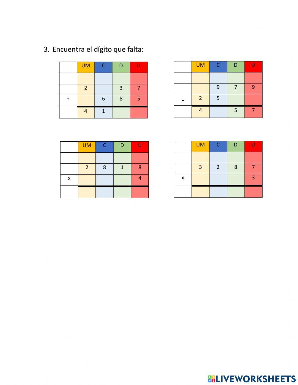 Resolución de problemas - Calculo