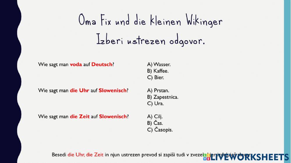 Oma Fix und die kleinen Wikinger - 6. del