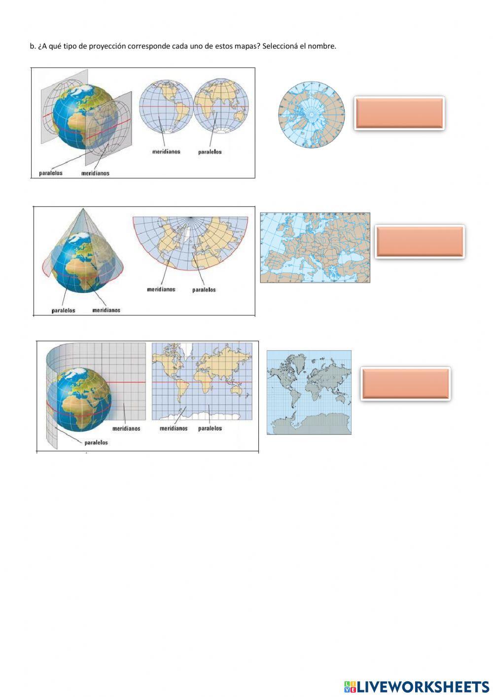 Proyecciones cartográficas
