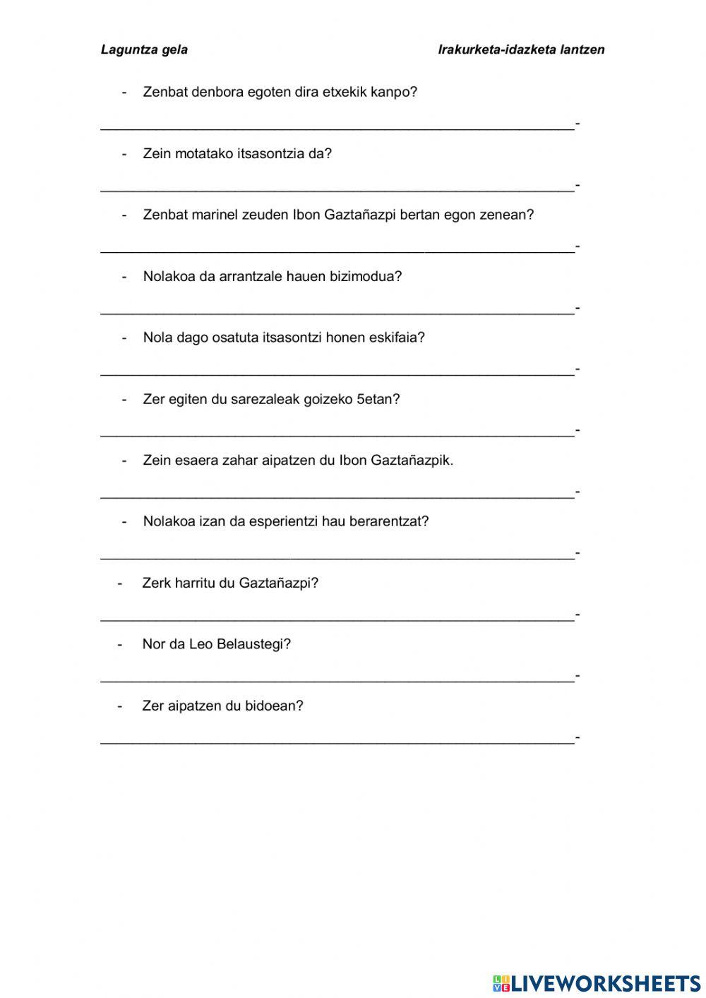 Irakurketa-idazketa , ulermena