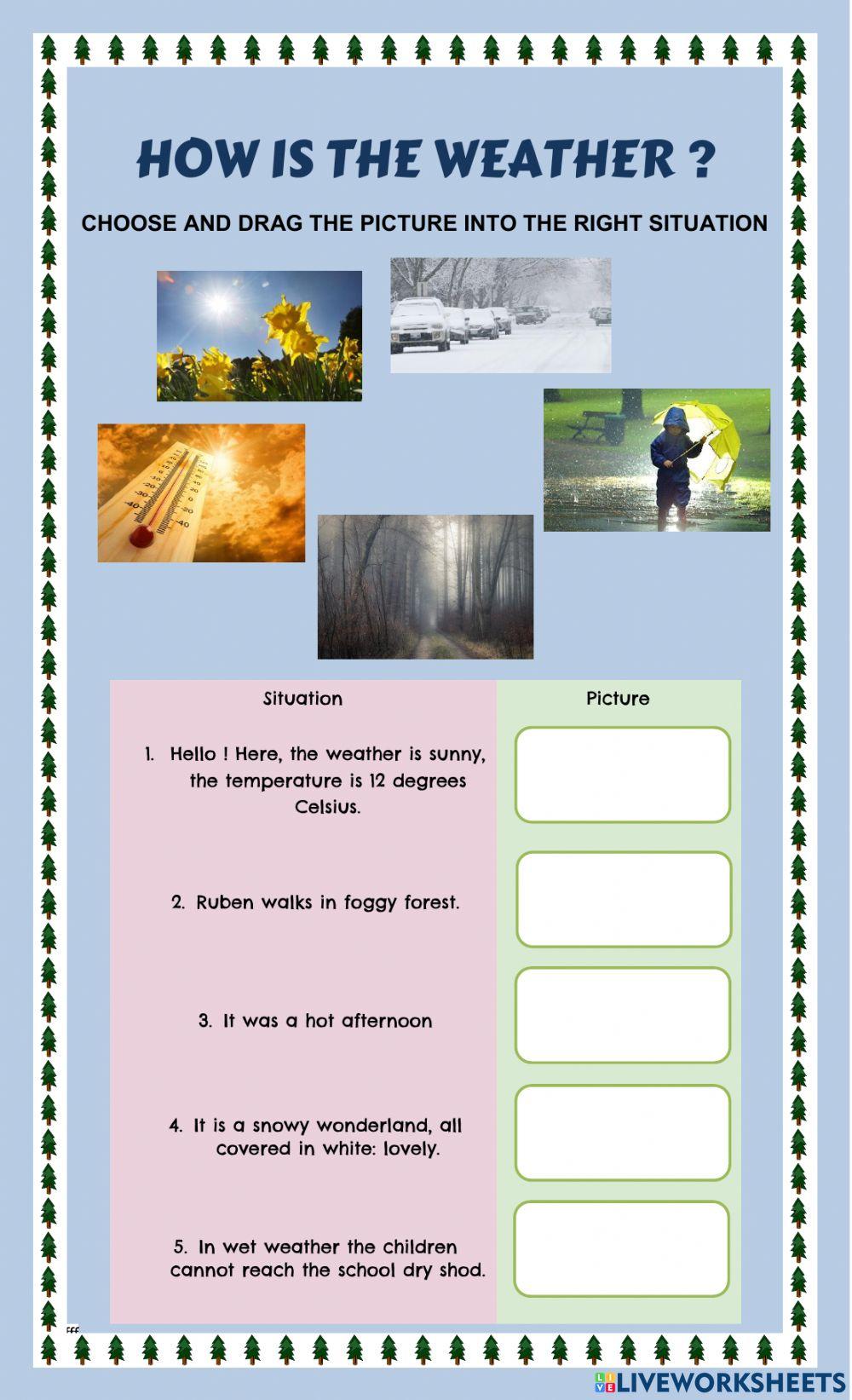 Seasons and Weathers