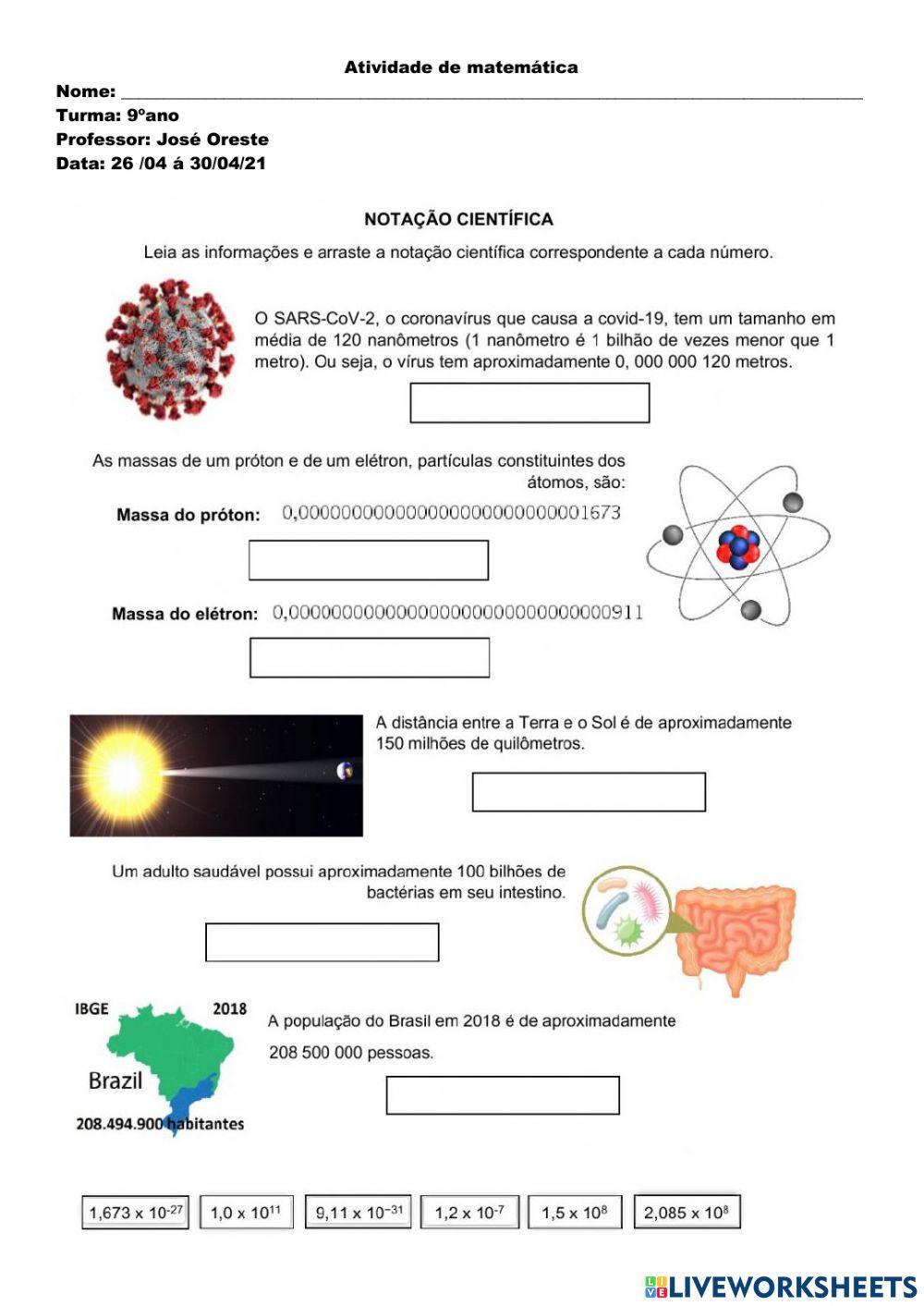 Notação científica