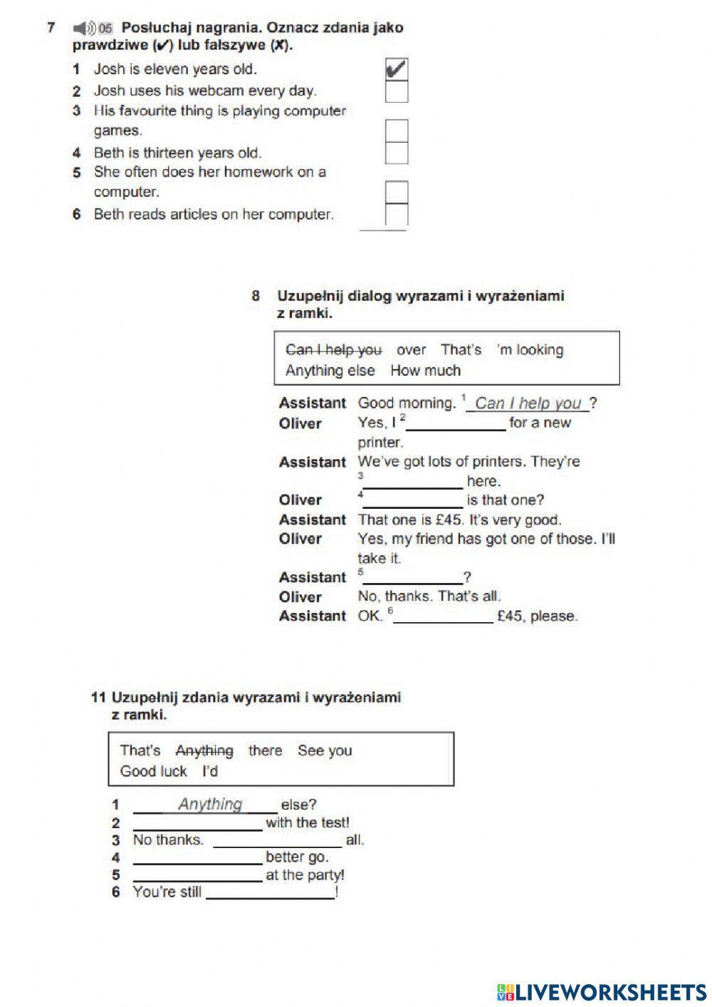 Steps Plus Klasa 4 Testy Pdf Steps Plus 5 Unit 4 Interactive Worksheet Live Worksh - vrogue.co