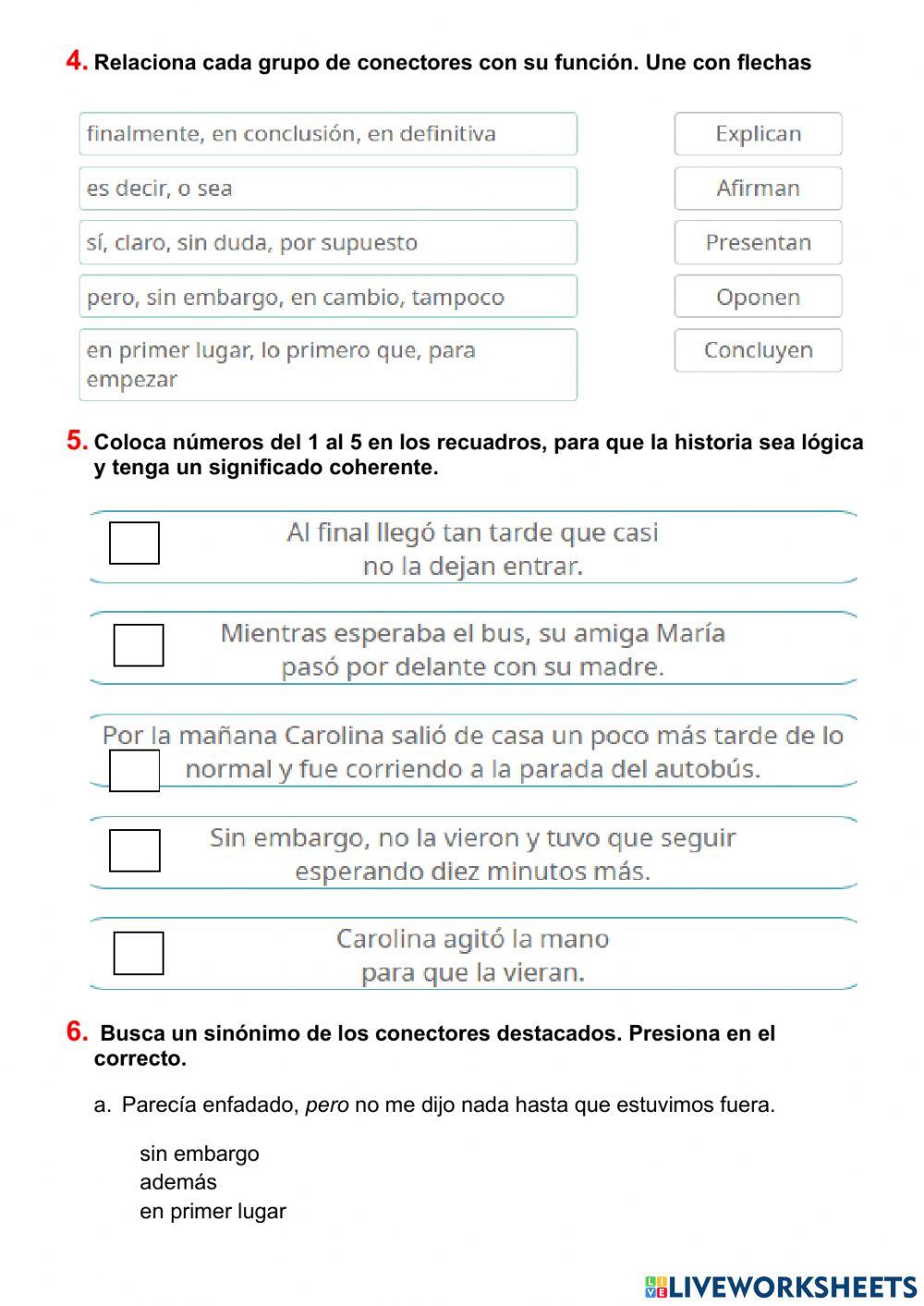 CONTROL TEMA 12 LENGUA CASTELLANA