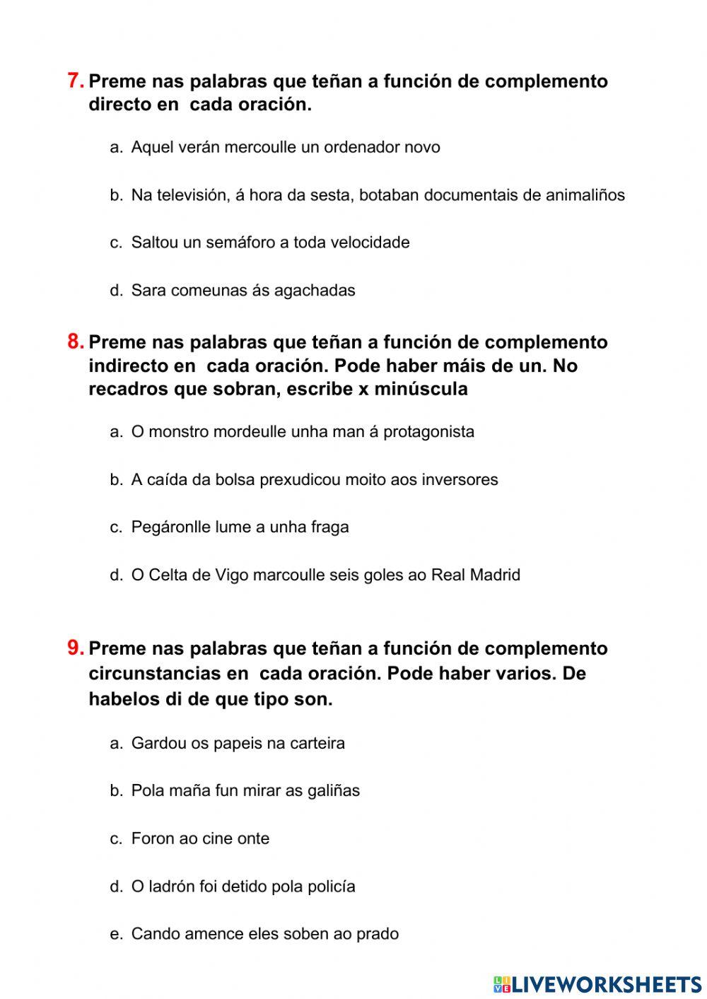 CONTROL TEMA 12 LINGUA GALEGA