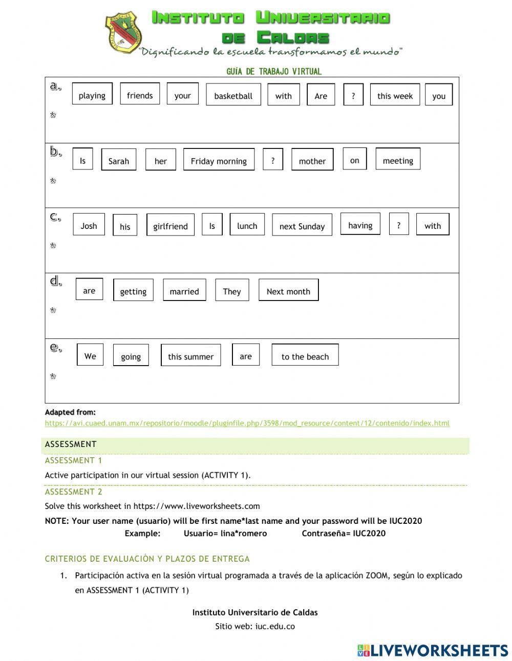 Present Continuous for Future Arrangements