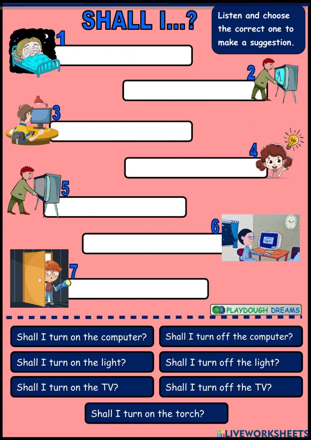 Shall I...? (Amazing Rooftops 4, Unit 5)