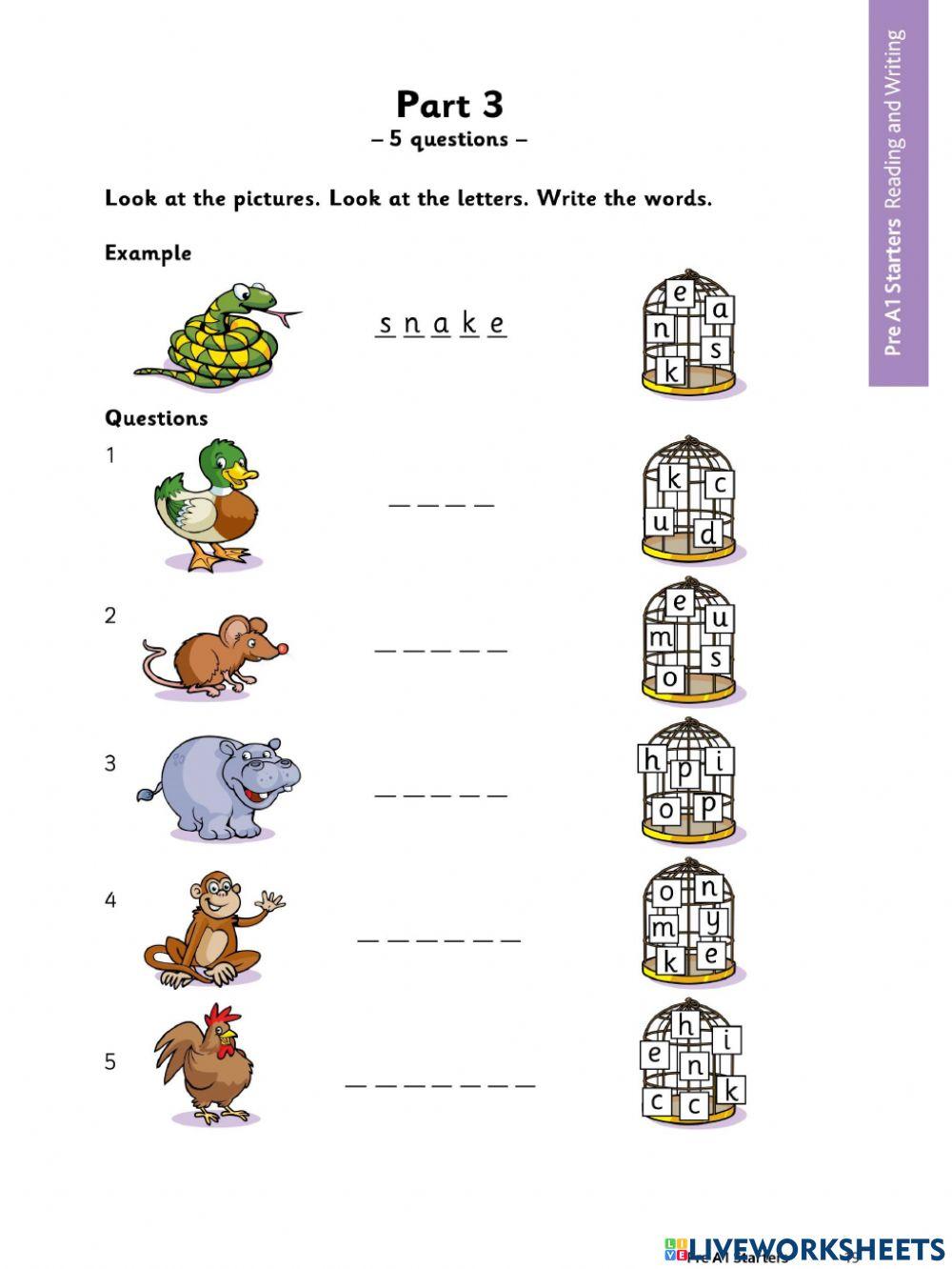 CAMBRIDGE READING STARTERS A1