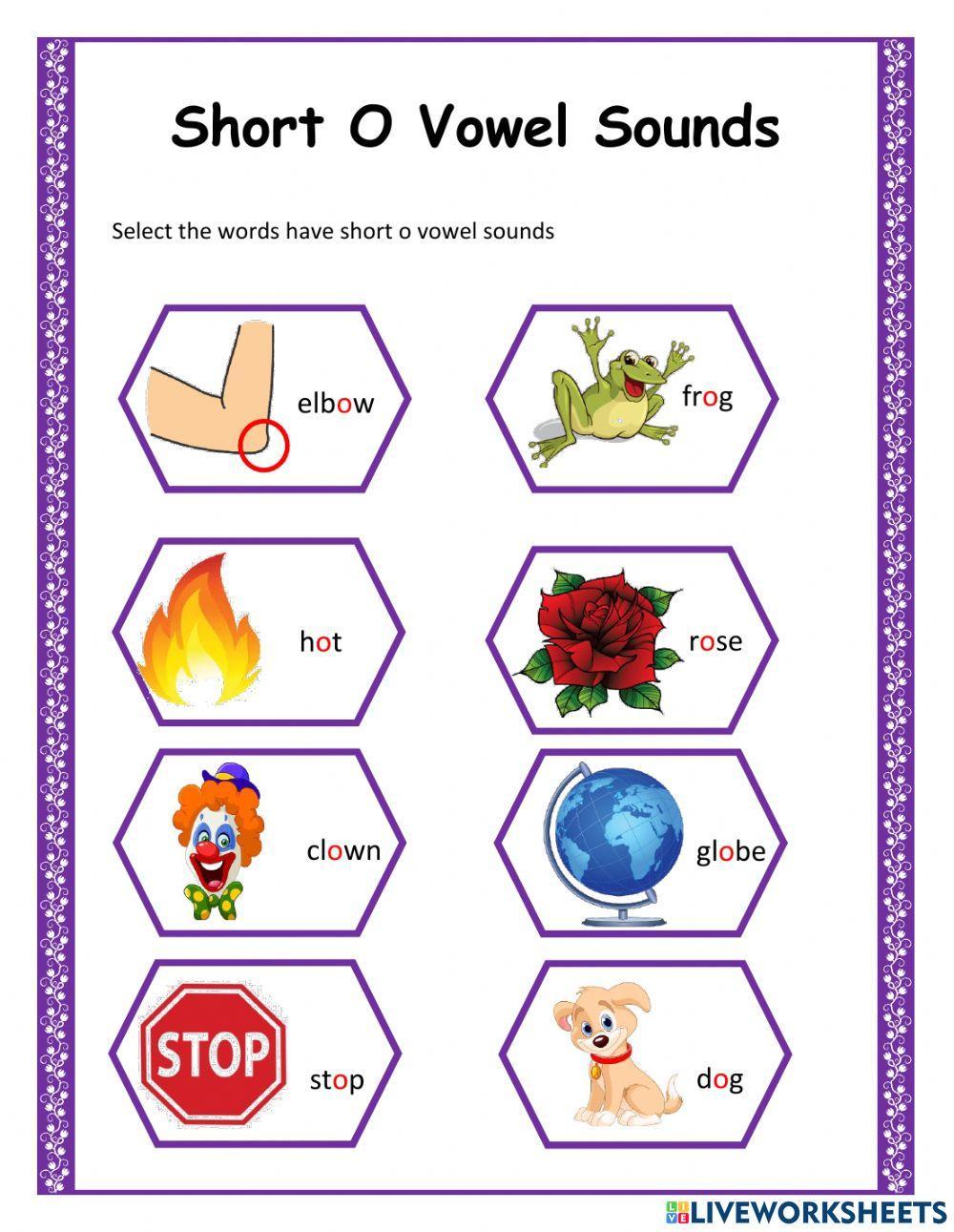 Long and Short O Vowel sounds Long and Short O Vowel sounds