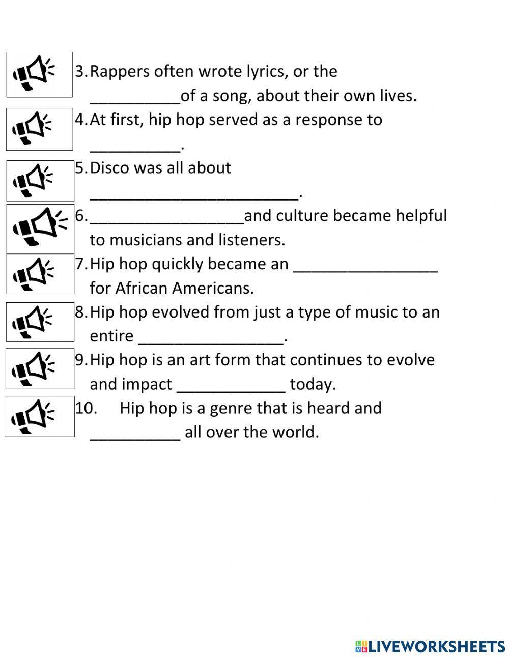 History of Hip Hop History of Hip Hop
