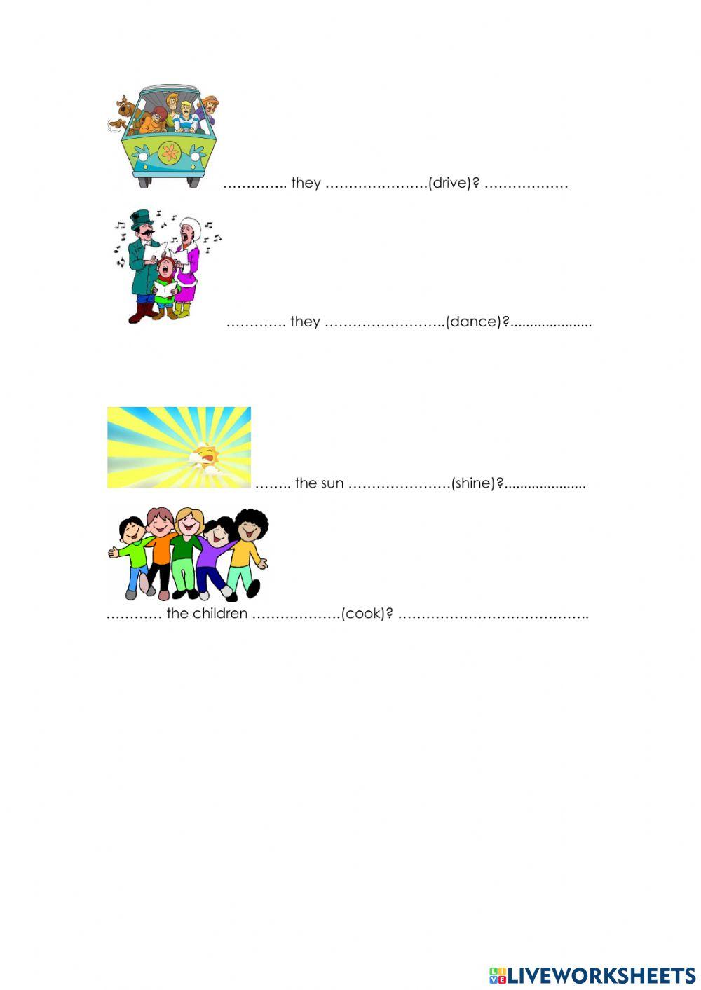 Present Continuous: questions