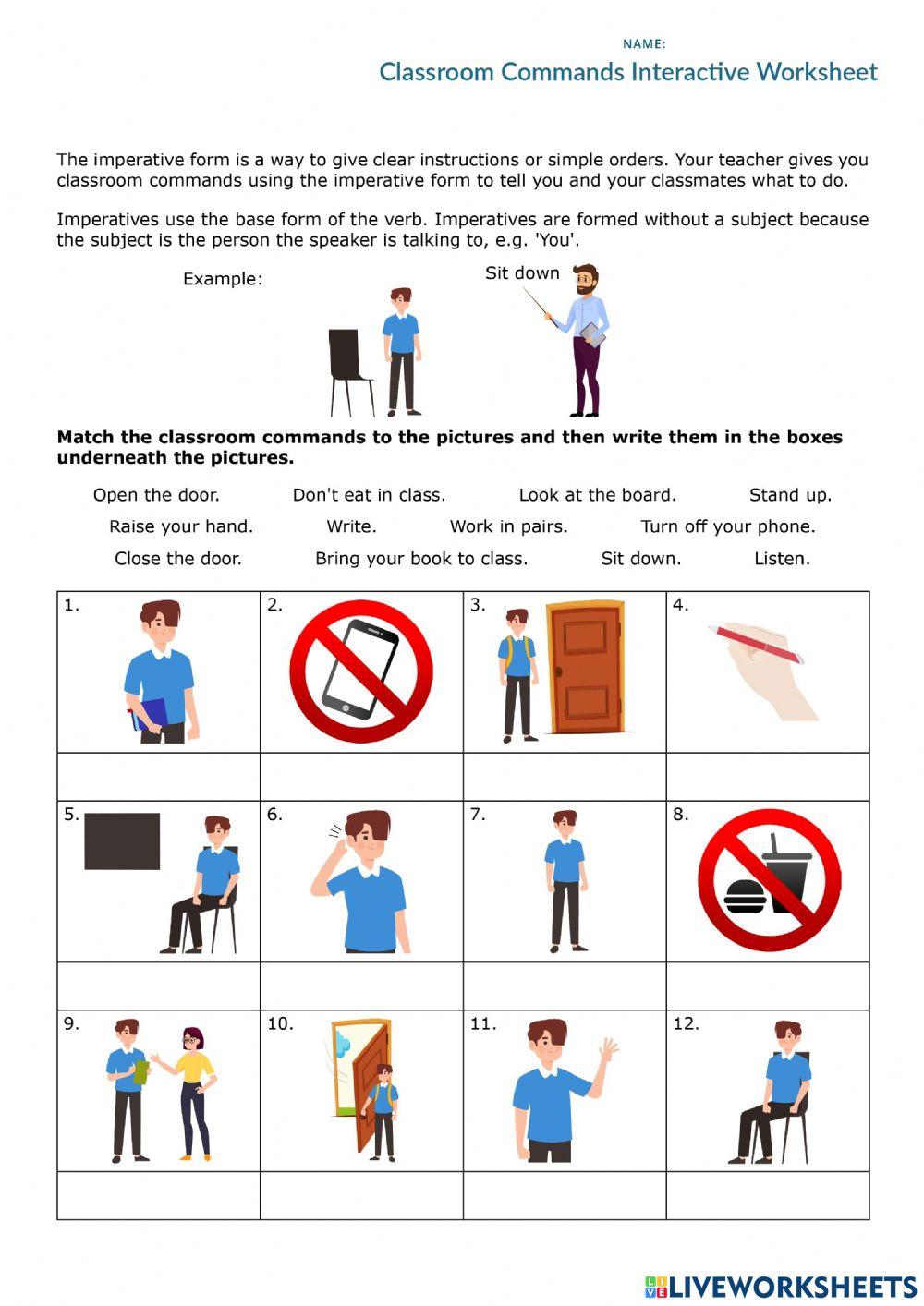 Classroom instrutions