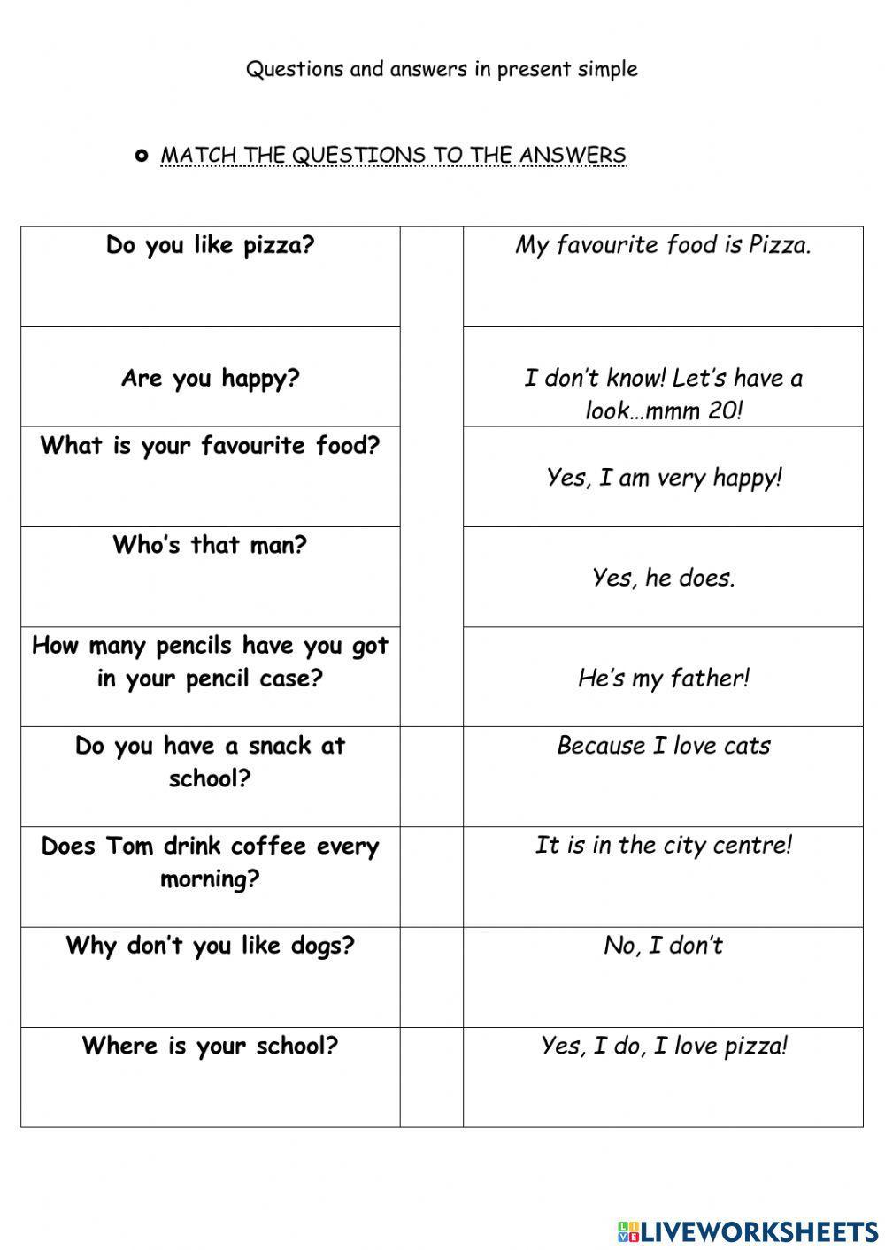 Questions and Answers