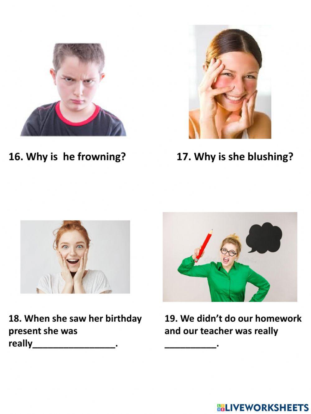 Feeling and emotions