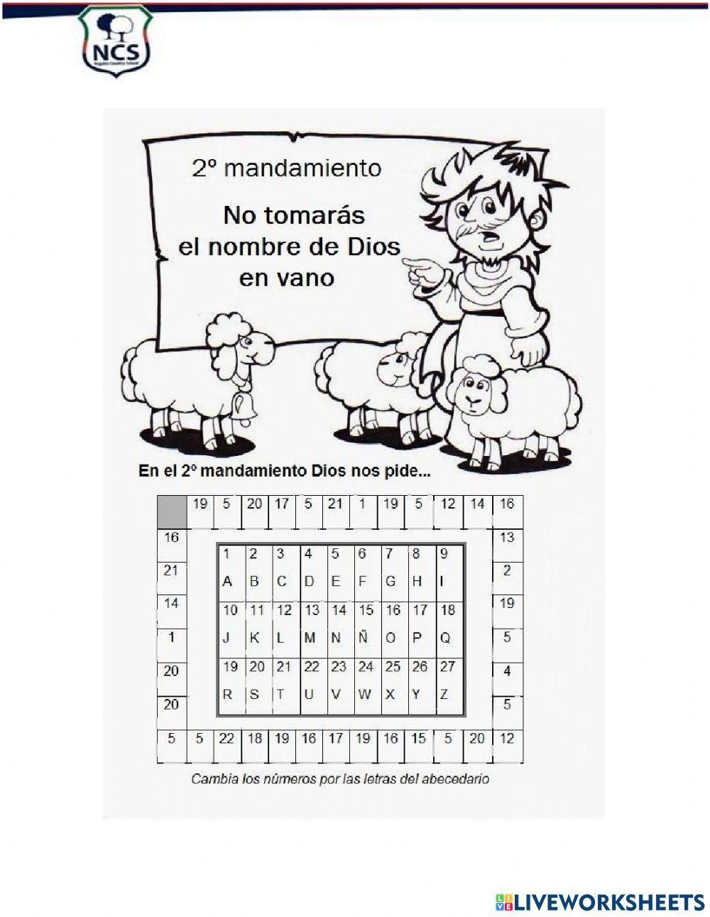 2 Y 8 mandamiento