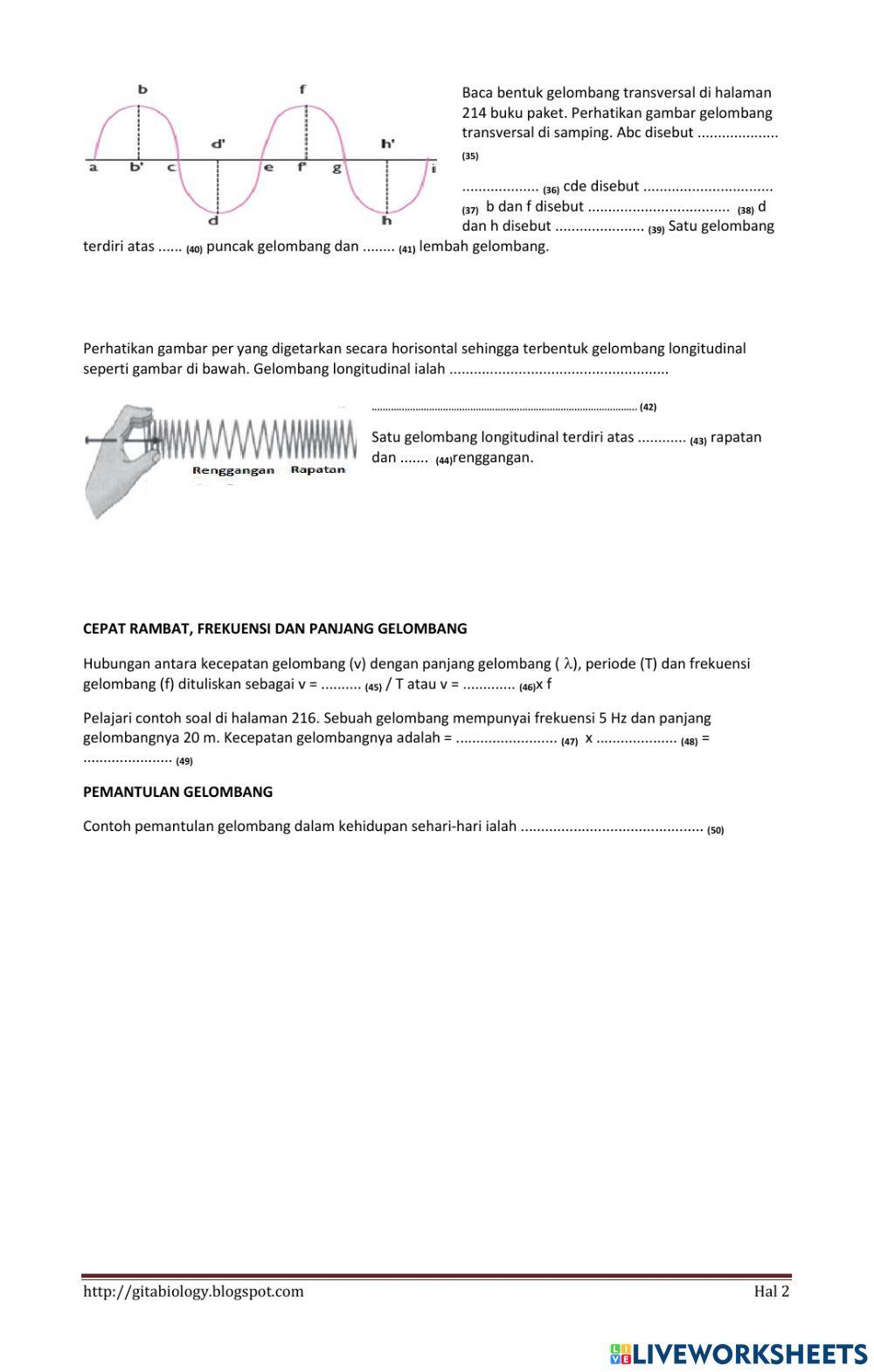 LKS Getaran dan Gelombang