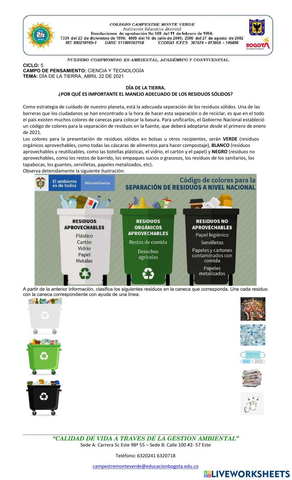 Dia mundial de la tierra