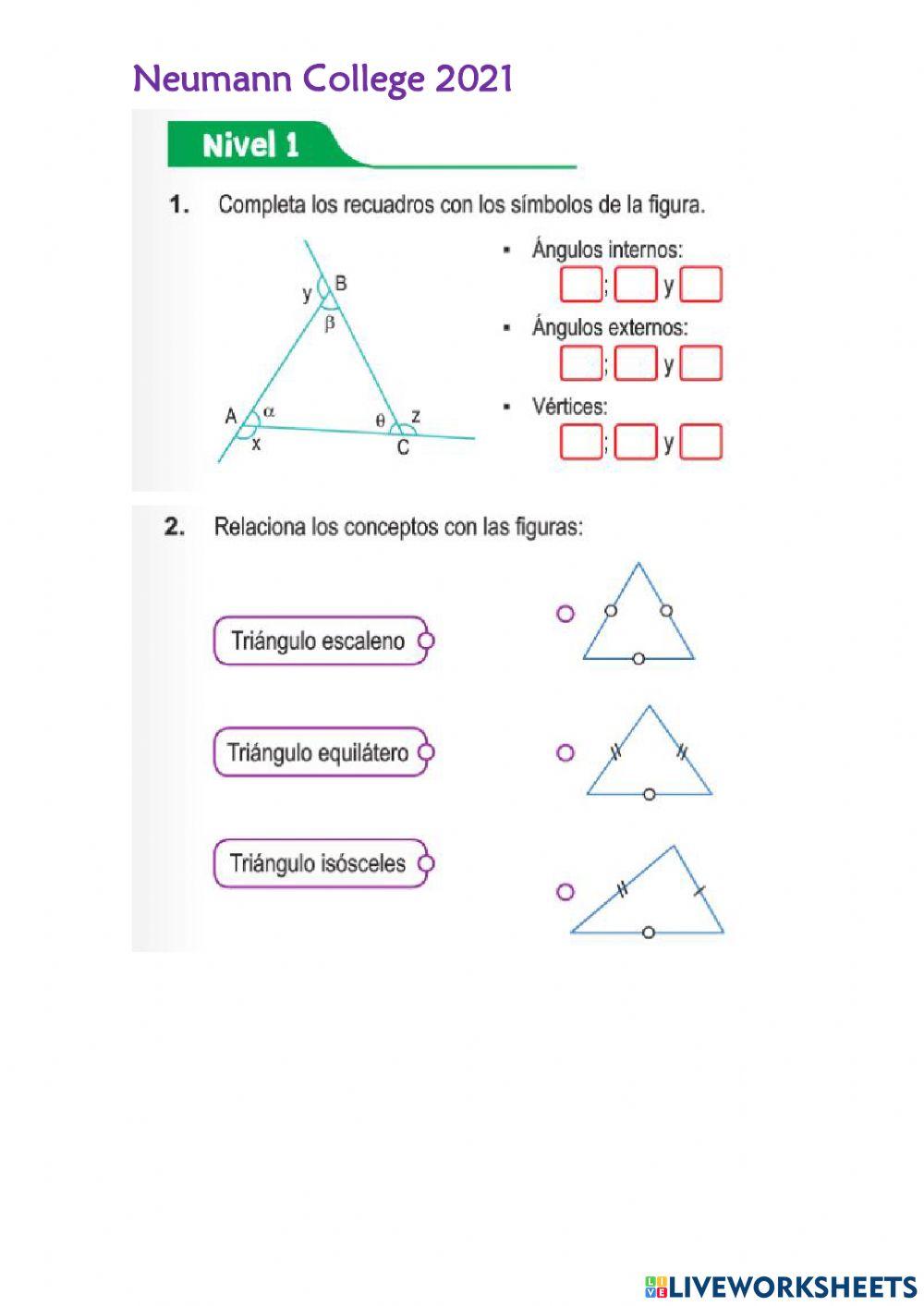 Lineas notables de triángulos