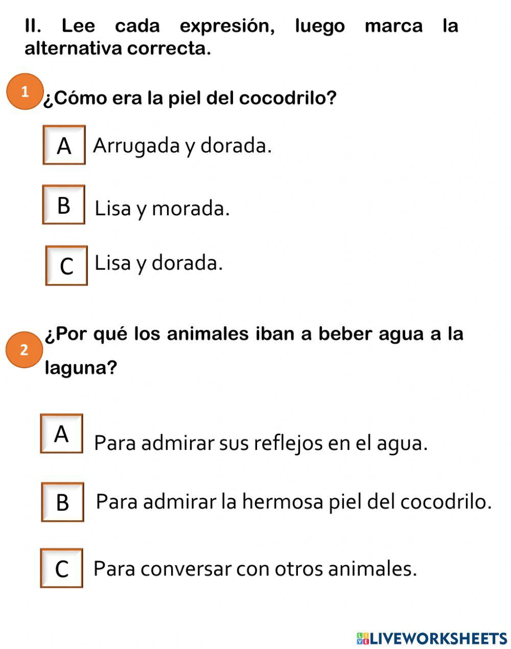 Comprensión Lectora