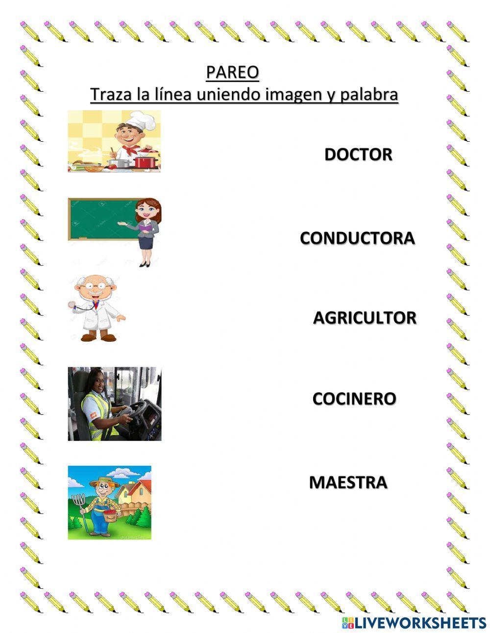 Ocupaciones de miembros de la familia Ocupaciones de miembros de la familia