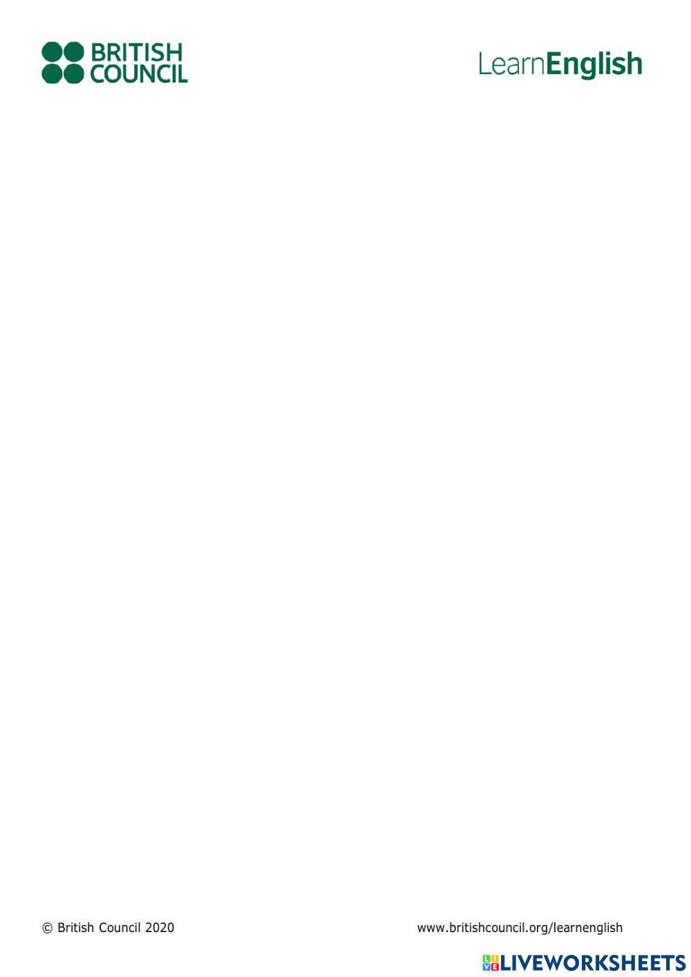 British Council - keeping a conversation going - B1 LEVEL