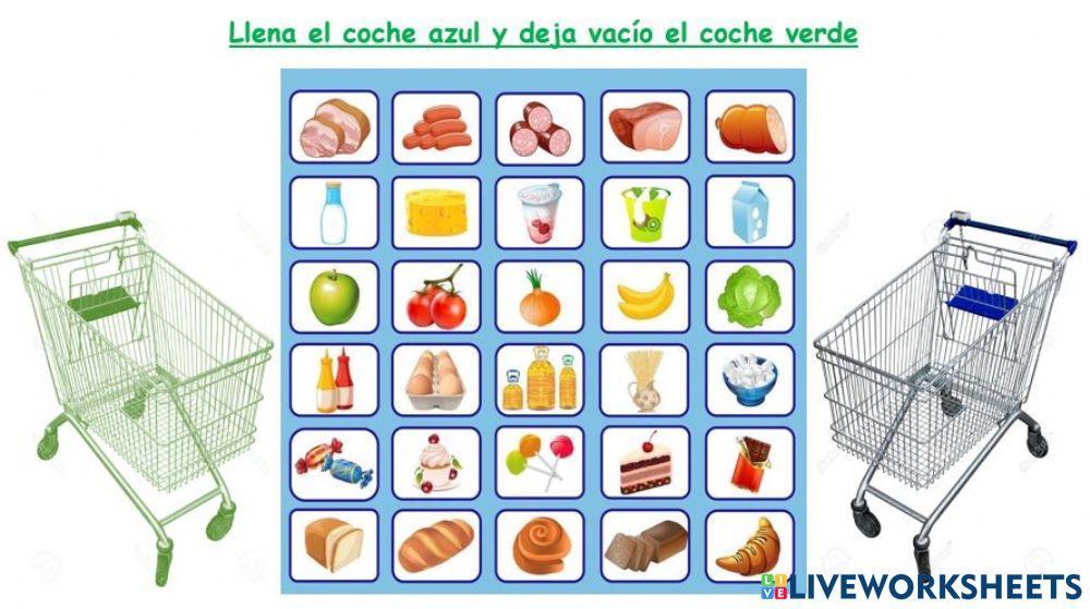 Compara y arma colecciones lleno y vacío