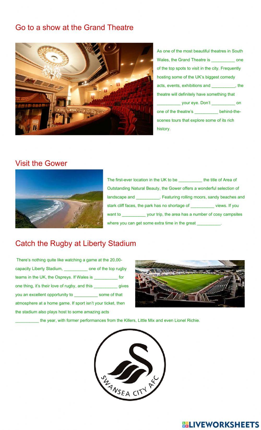 Top Things to Do and See in Swansea, Wales