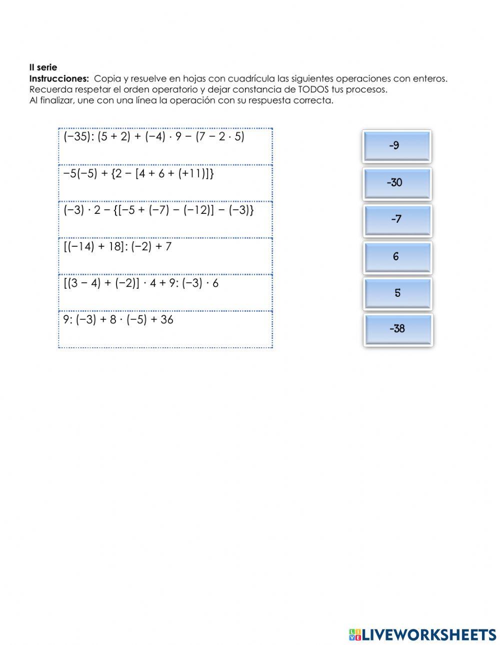 Regla de 3 compuesta y enteros