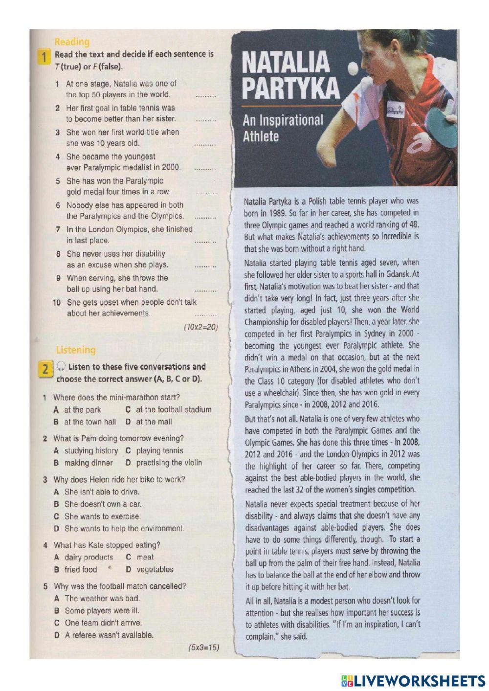 ON Screen B1 SB Progress Check 7