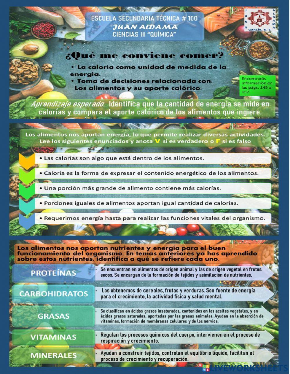 Act.4 ¿qué me conviene comer?